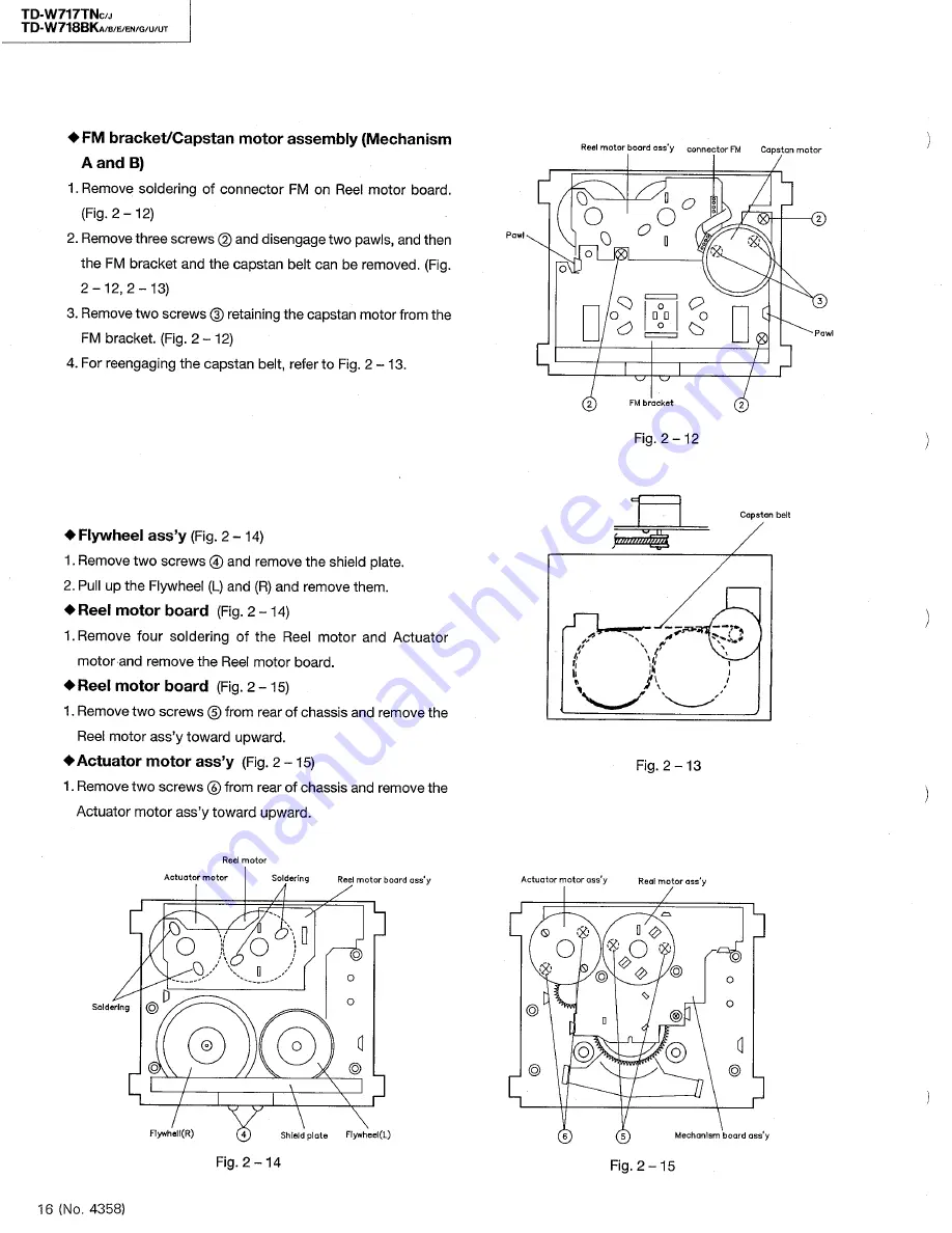 JVC TD-W717TN Скачать руководство пользователя страница 16