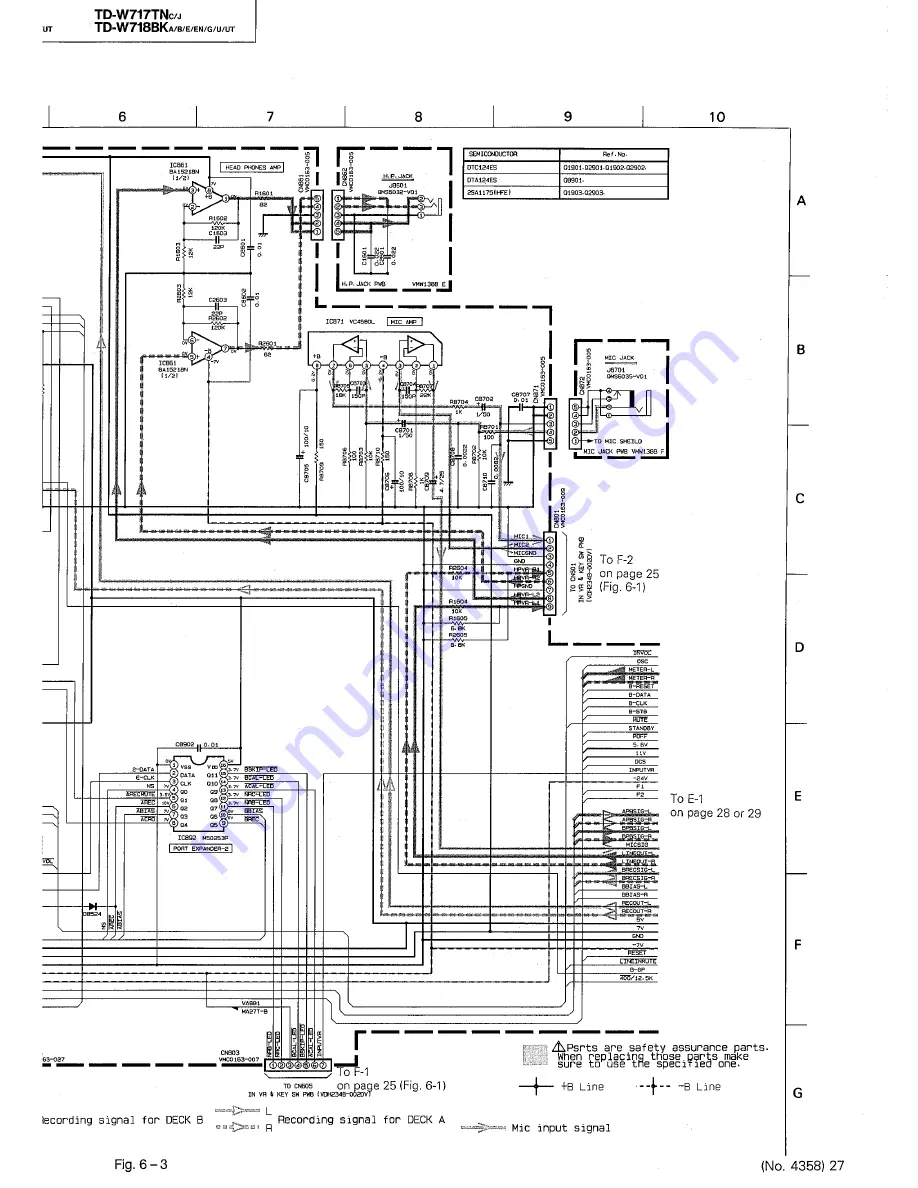 JVC TD-W717TN Service Manual Download Page 33