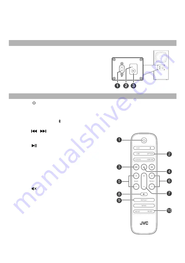 JVC TH-E631B Instruction Manual Download Page 22