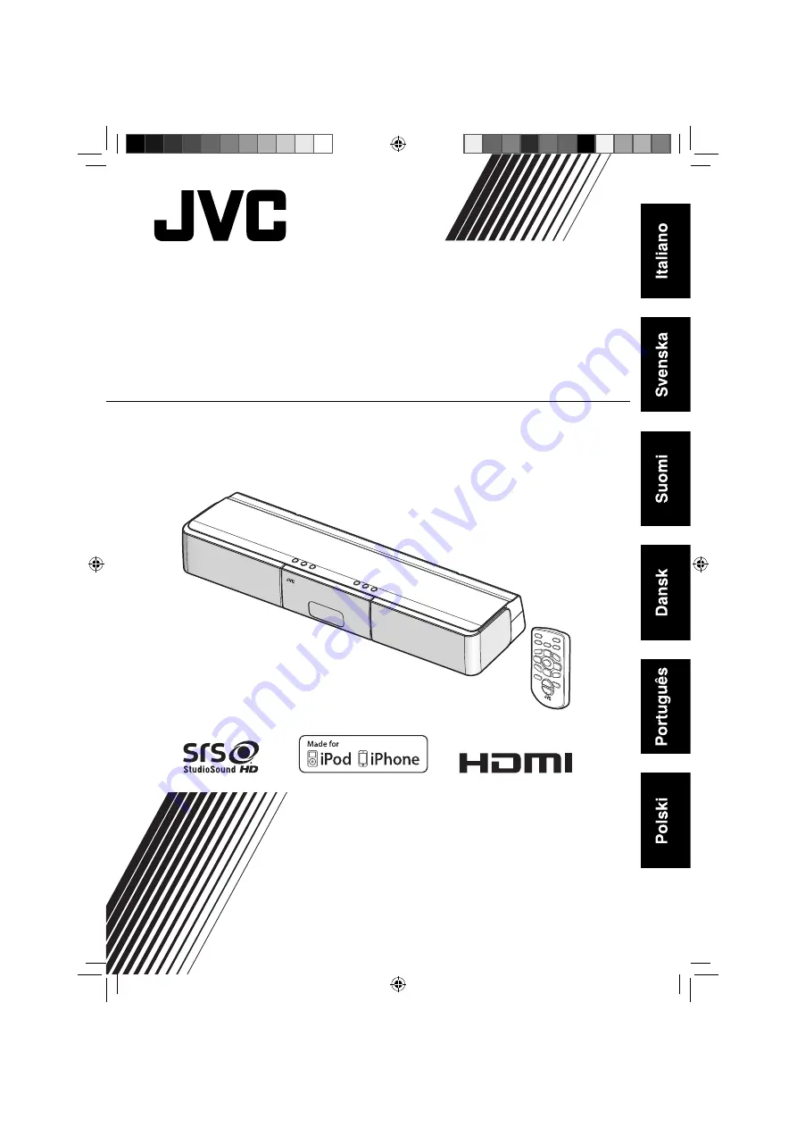 JVC TH-LB3-B Скачать руководство пользователя страница 1