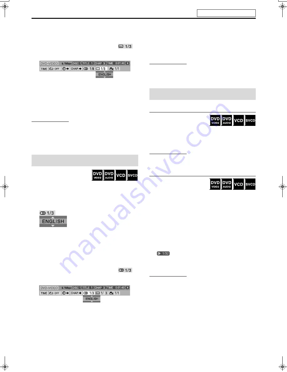 JVC TH-M303AS Instructions Manual Download Page 33