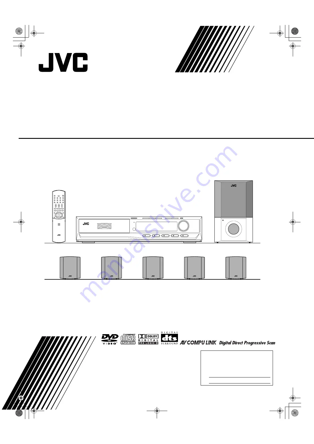 JVC TH-M42 Скачать руководство пользователя страница 1