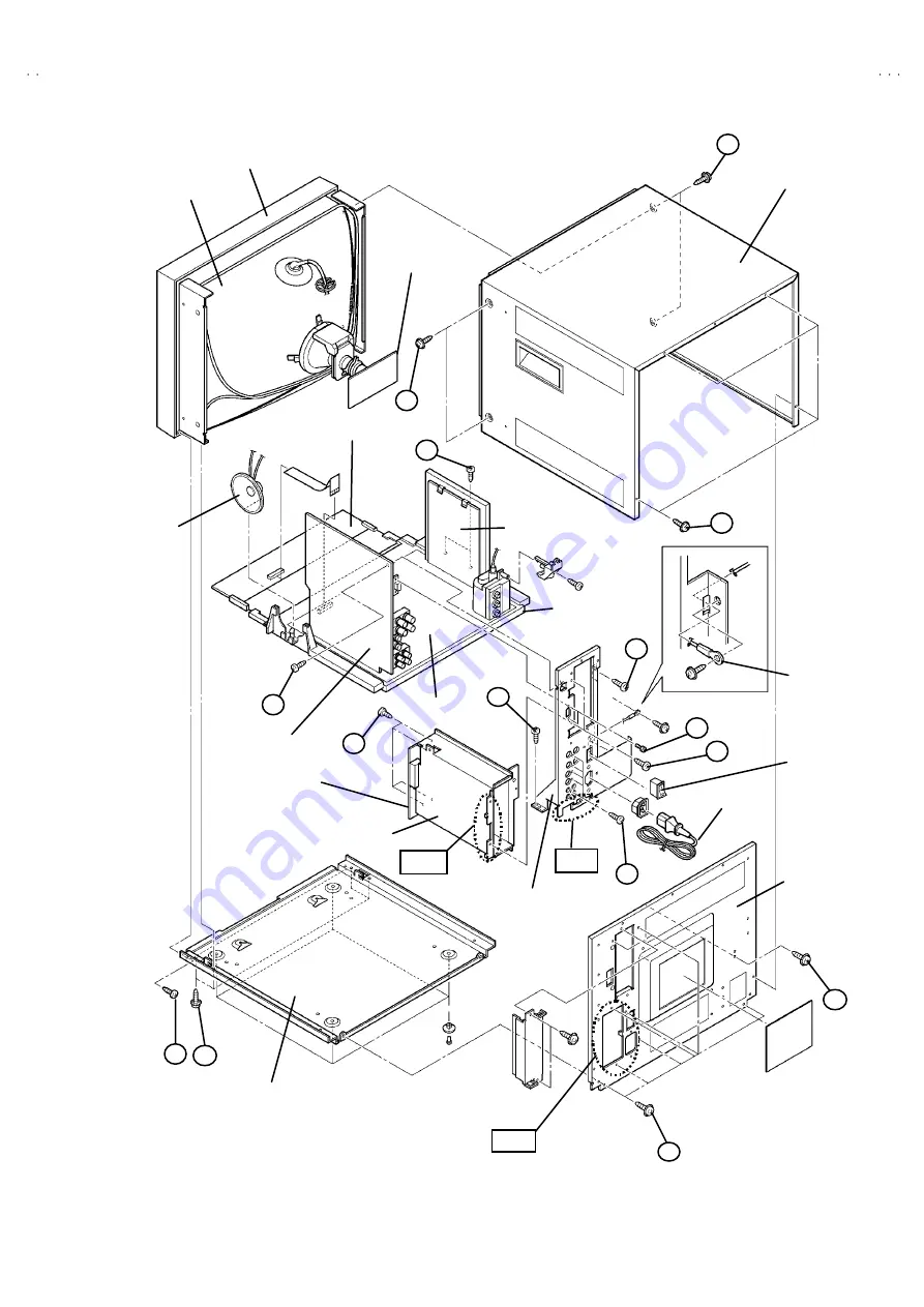 JVC TM-H1950CG Service Manual Download Page 7