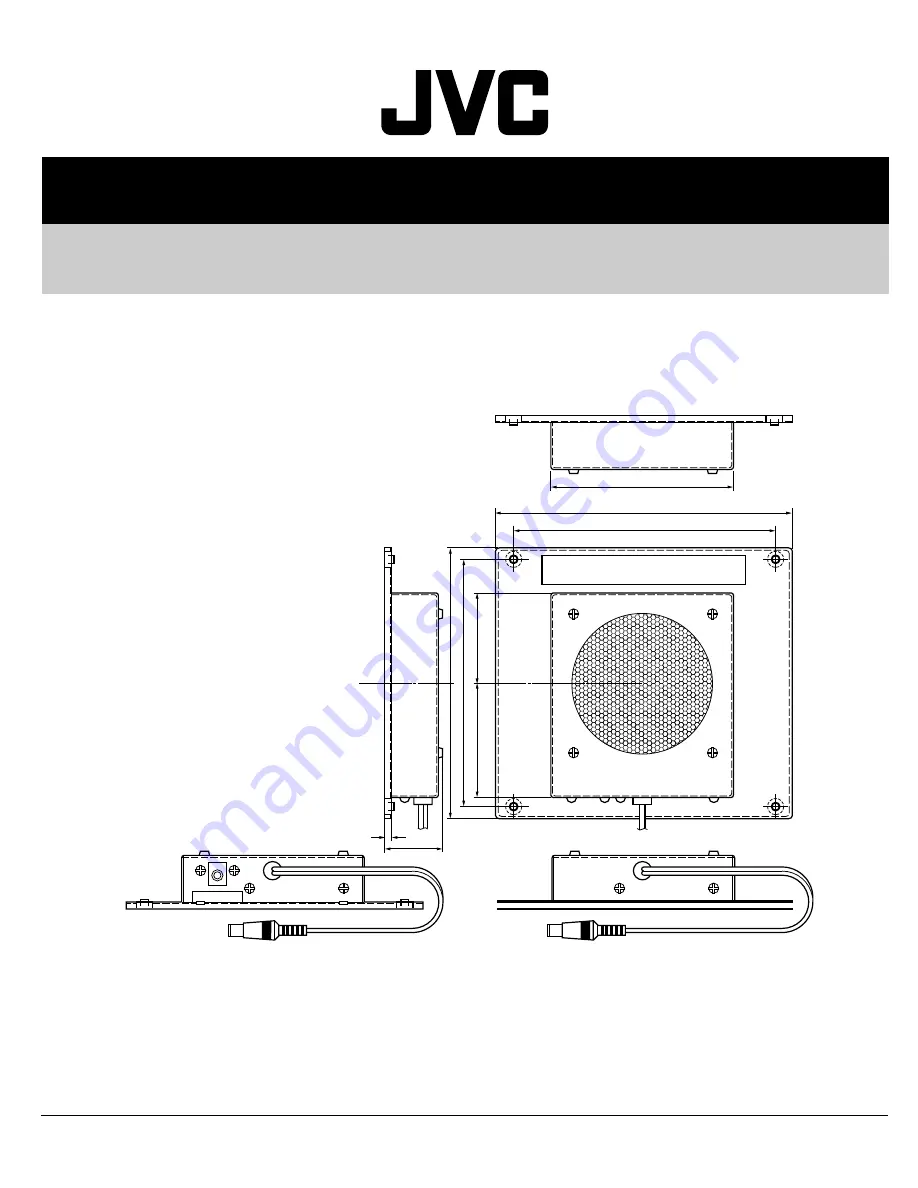 JVC TS-C01FANG Service Manual Download Page 1