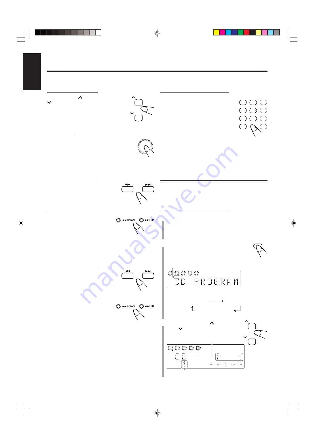 JVC UX-B70 (Czech) Přiručka K Obsluze Download Page 24