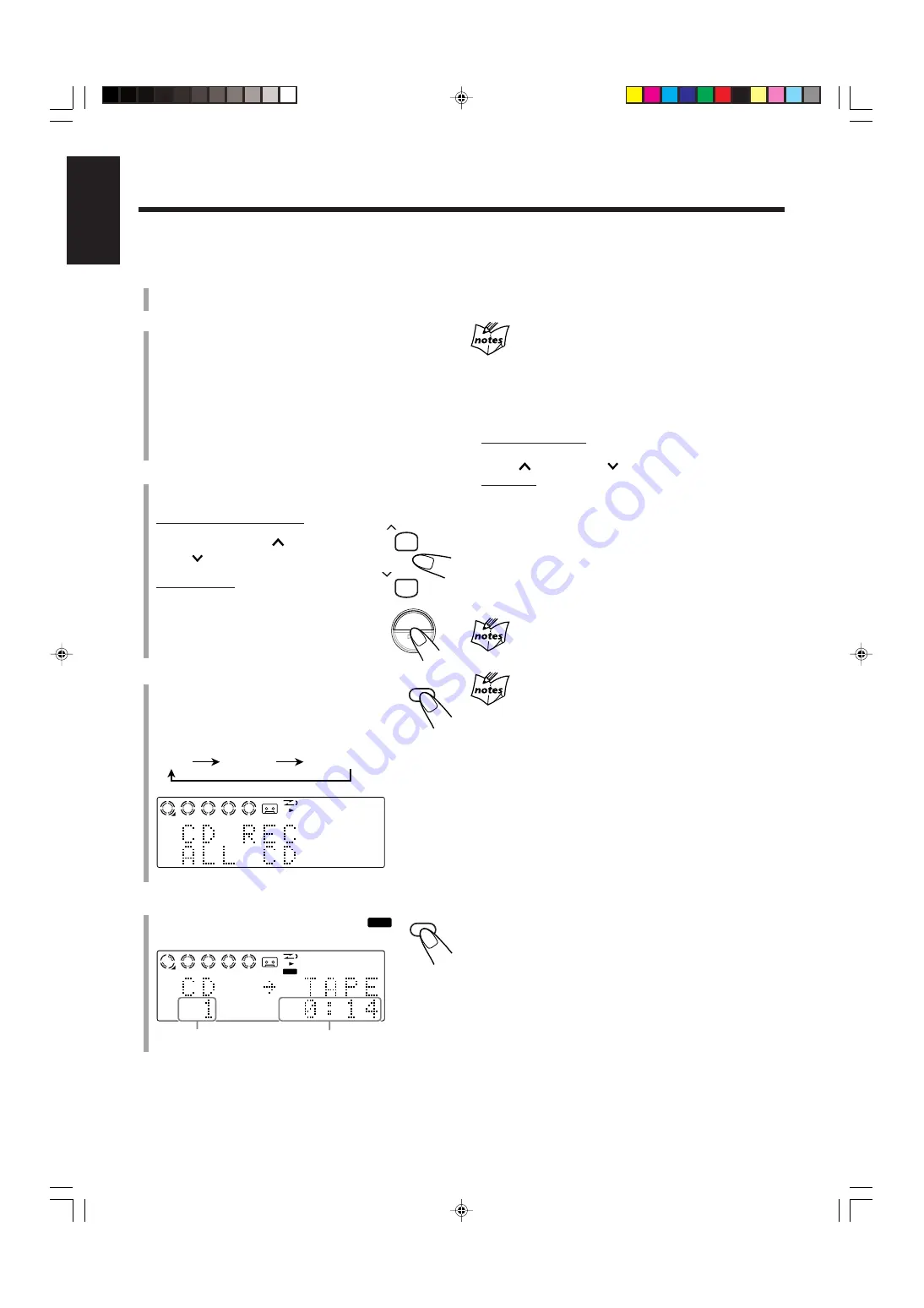 JVC UX-B70 (Czech) Přiručka K Obsluze Download Page 30