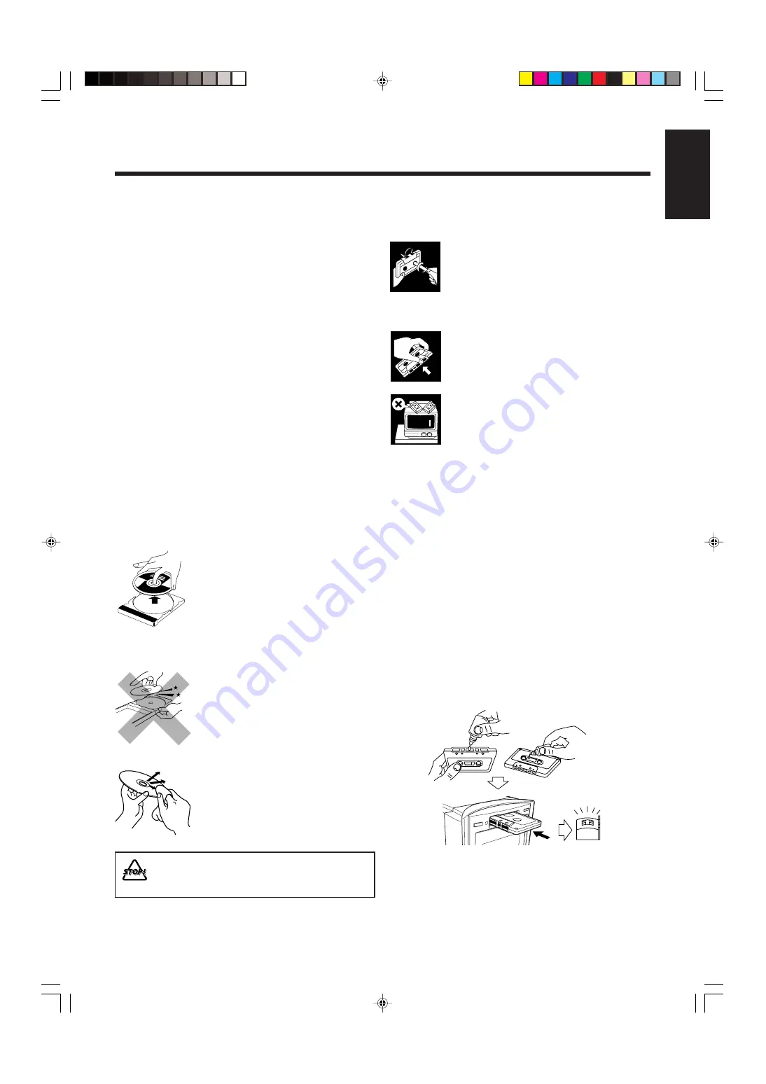 JVC UX-B70 (Czech) Přiručka K Obsluze Download Page 35