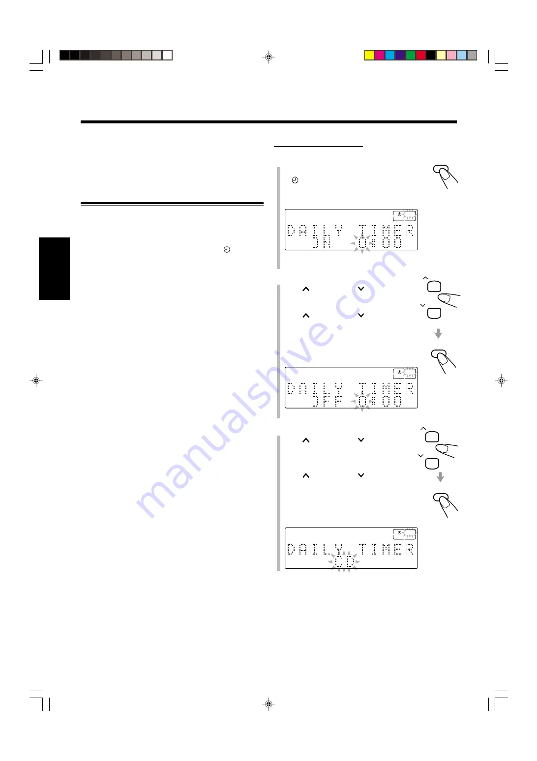 JVC UX-B70 (Czech) Přiručka K Obsluze Download Page 96