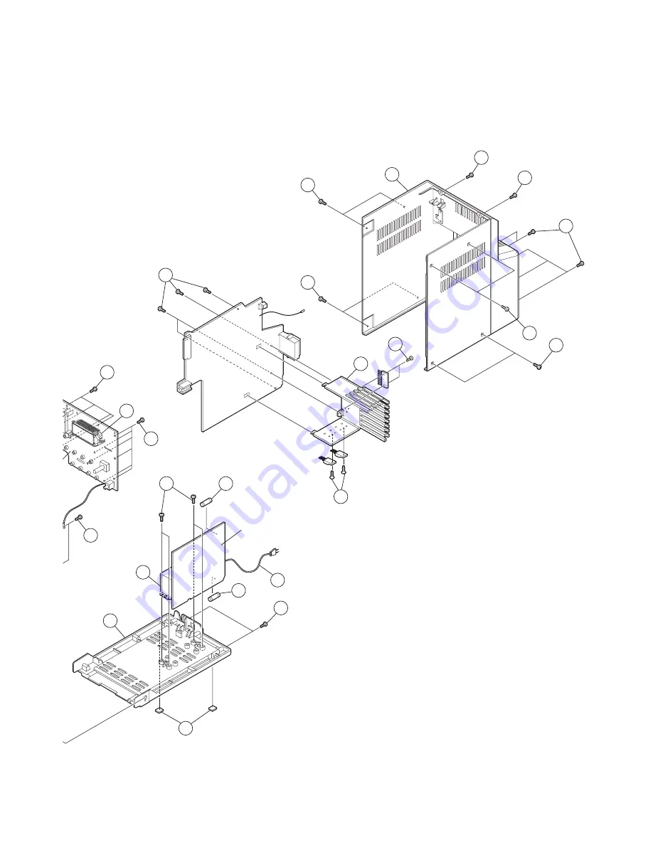 JVC UX-H100 Service Manual Download Page 40