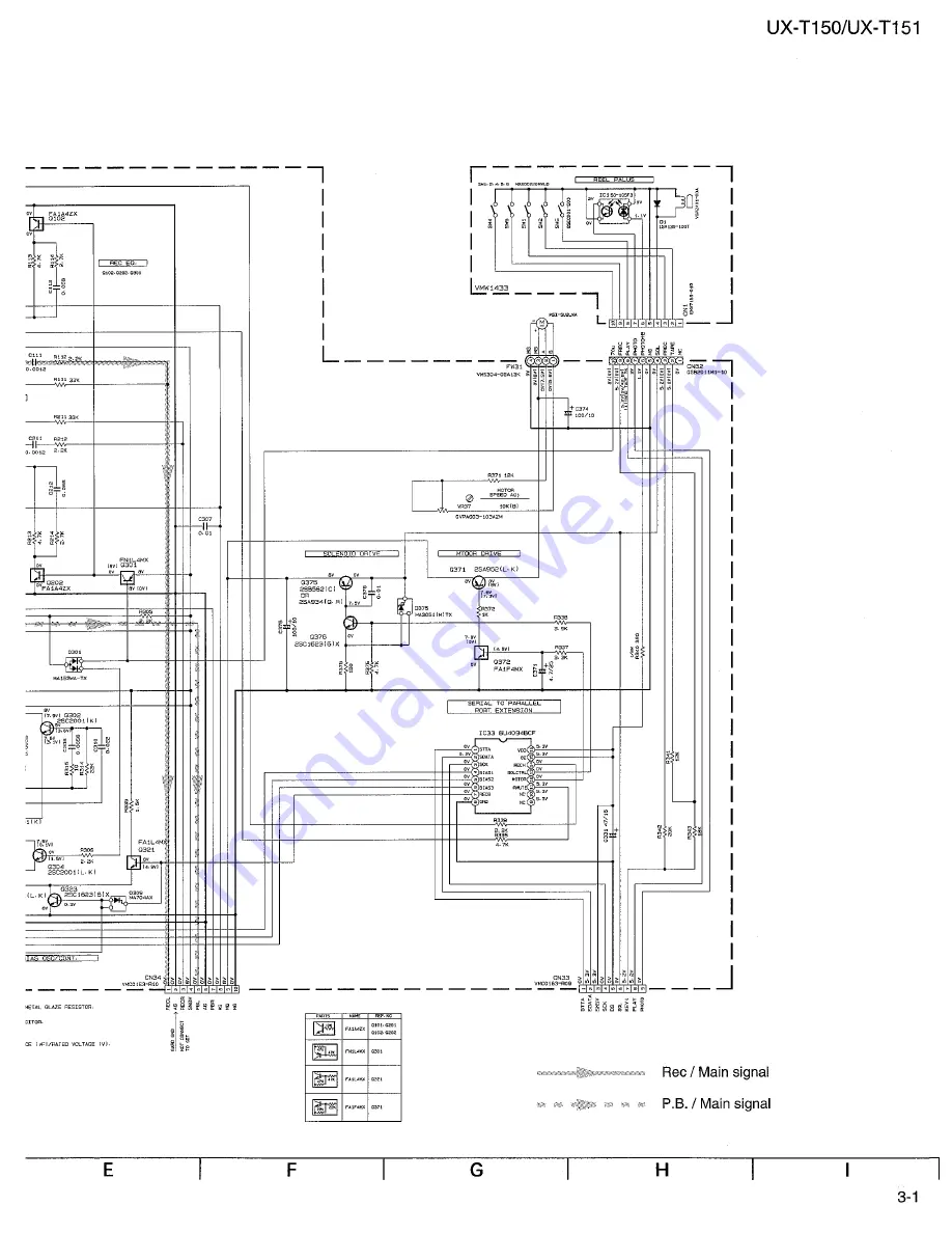 JVC UX-T150 Service Manual Download Page 41