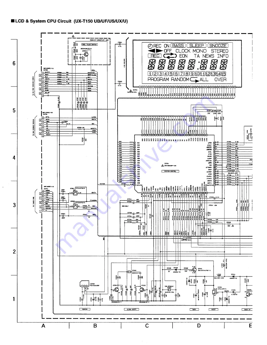 JVC UX-T150 Скачать руководство пользователя страница 44