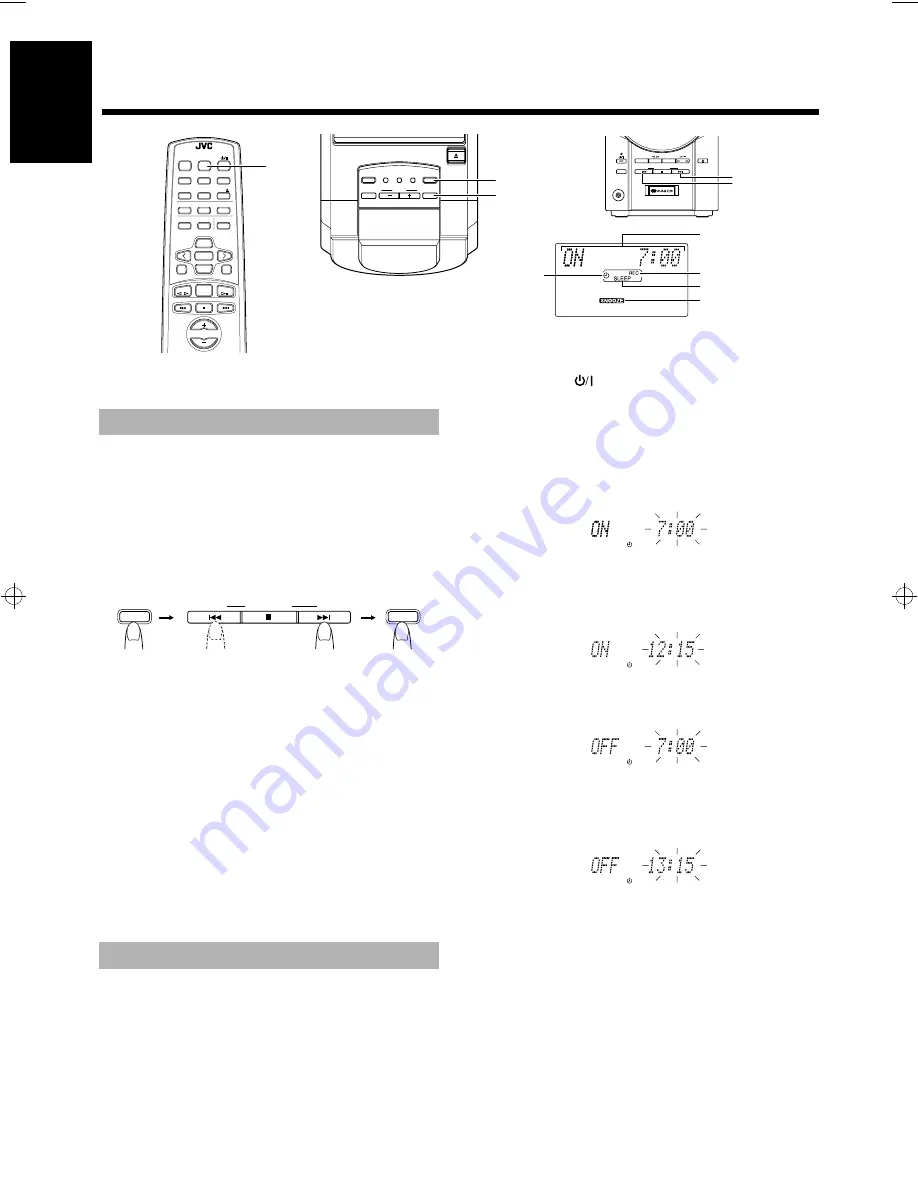 JVC UX-V55R Instructions Manual Download Page 22