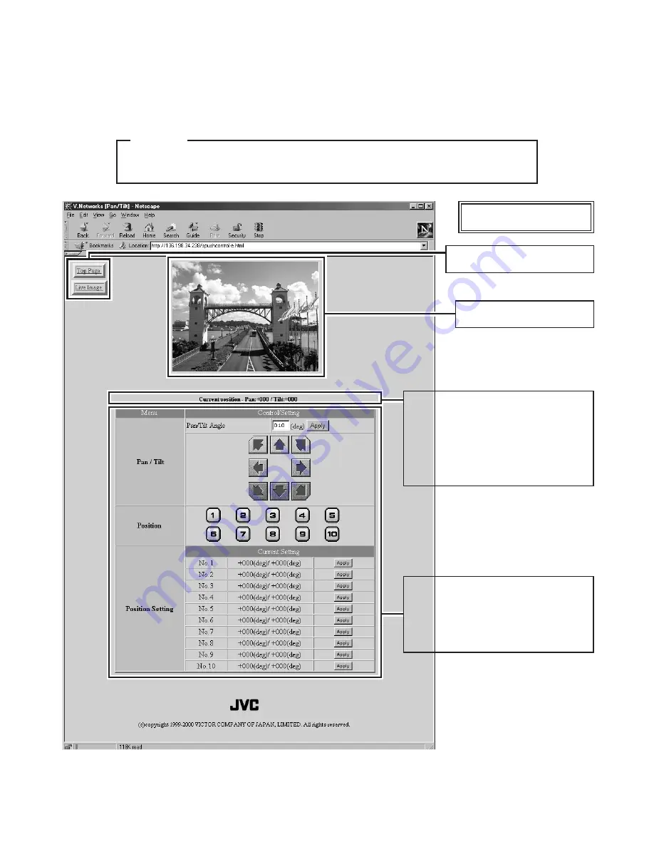 JVC V.NETWORKS
VN-C2WU Instructions Manual Download Page 20