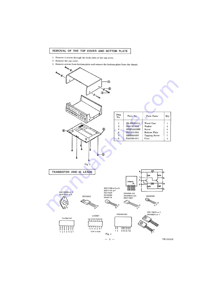 JVC VR-5535X Service Manual Download Page 3