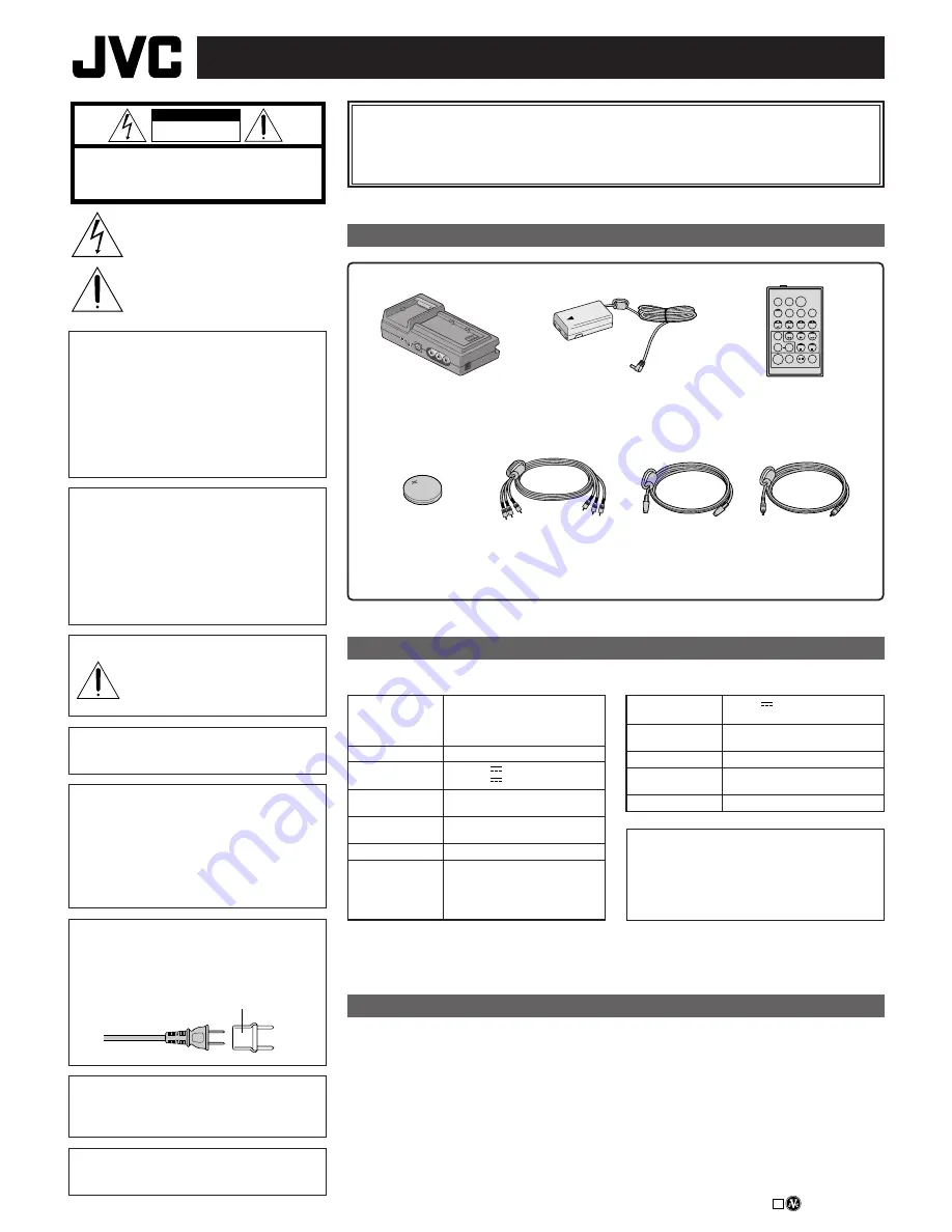 JVC VU-V63KITU Instructions Download Page 1