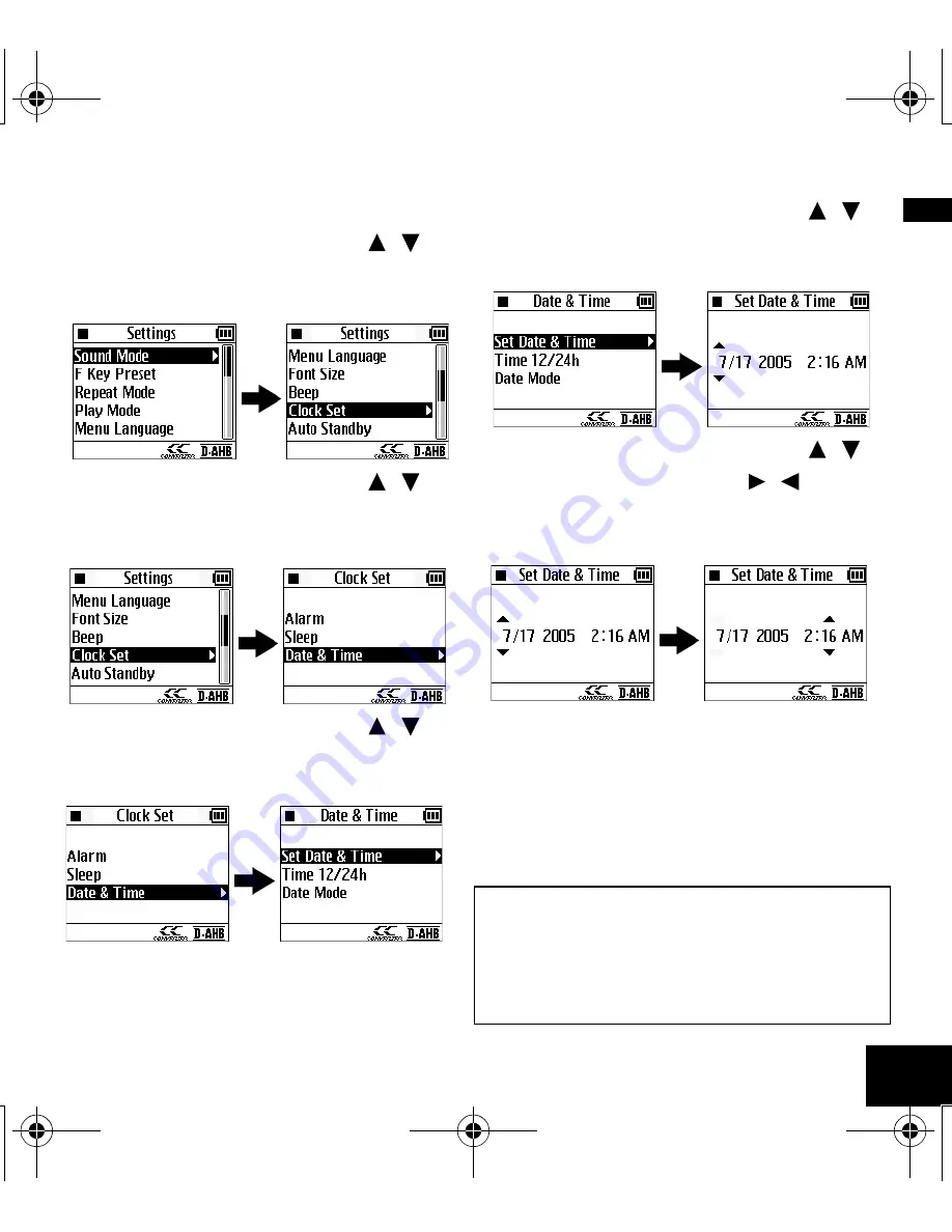 JVC XA-HD500B Quick Manual Download Page 11