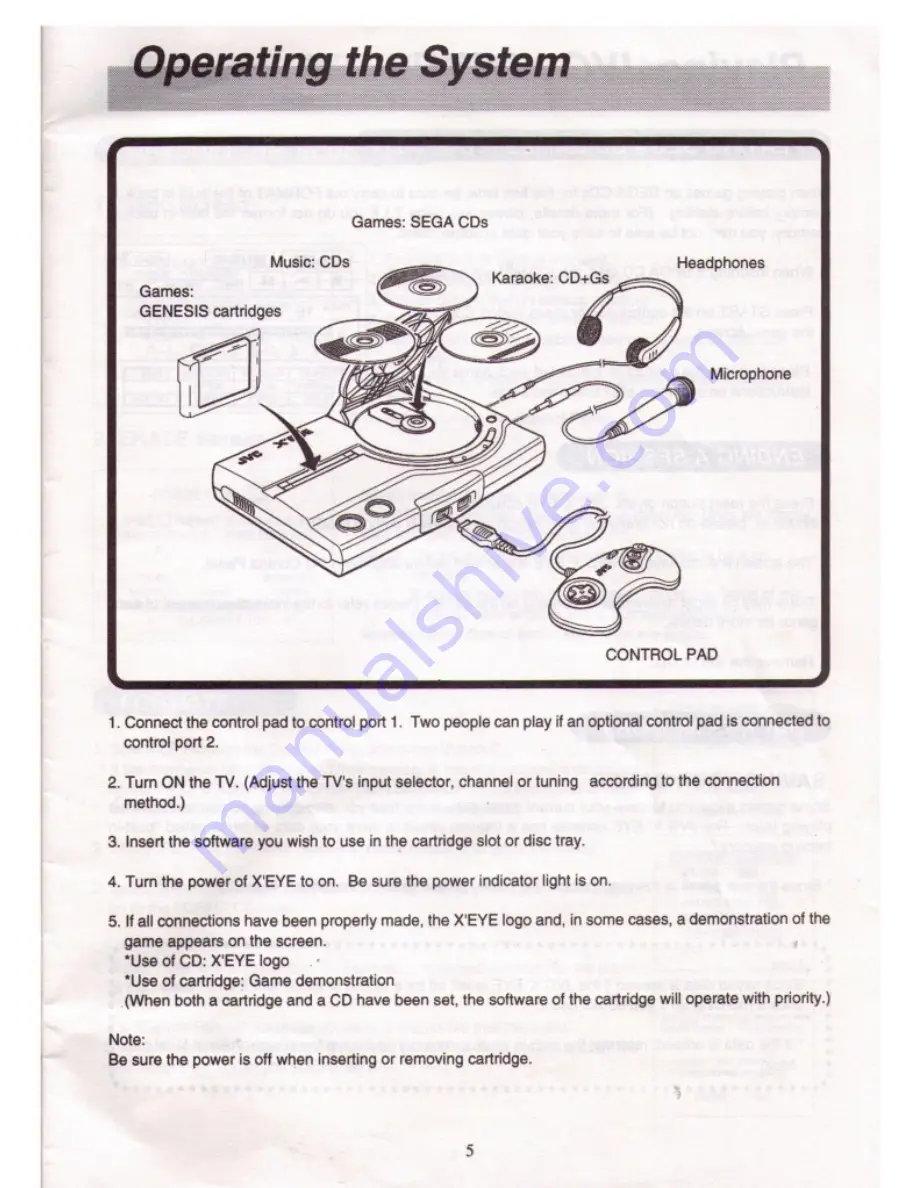 JVC X'Eye RG-M10BU Instructions Manual Download Page 7