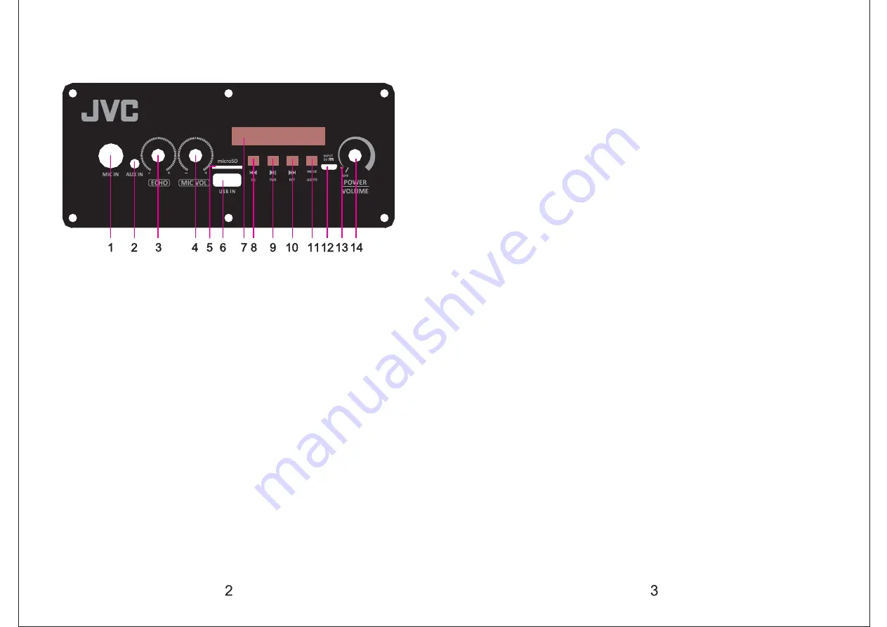 JVC XS-N3111PBA User Manual Download Page 3