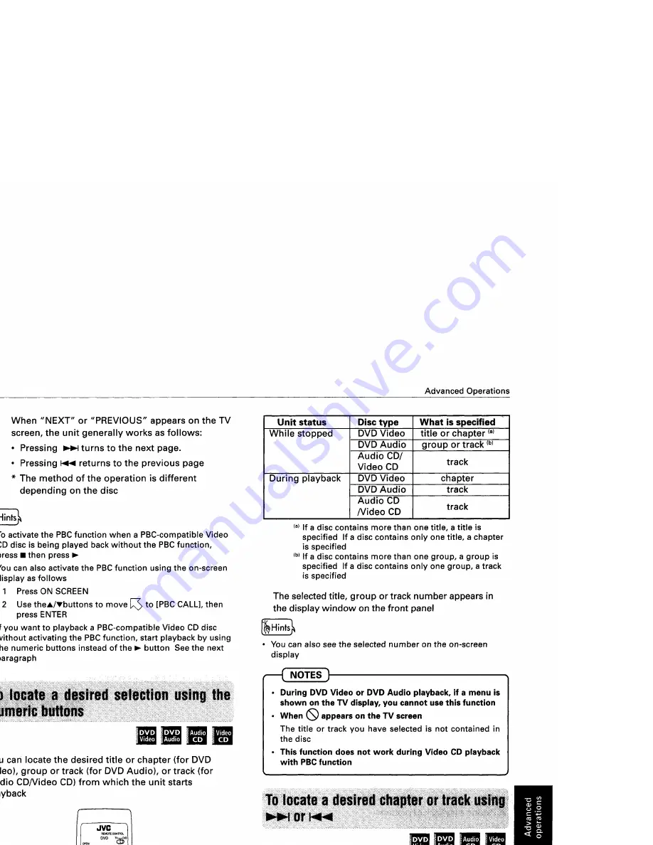 JVC XV-D721BK Instructions Manual Download Page 27