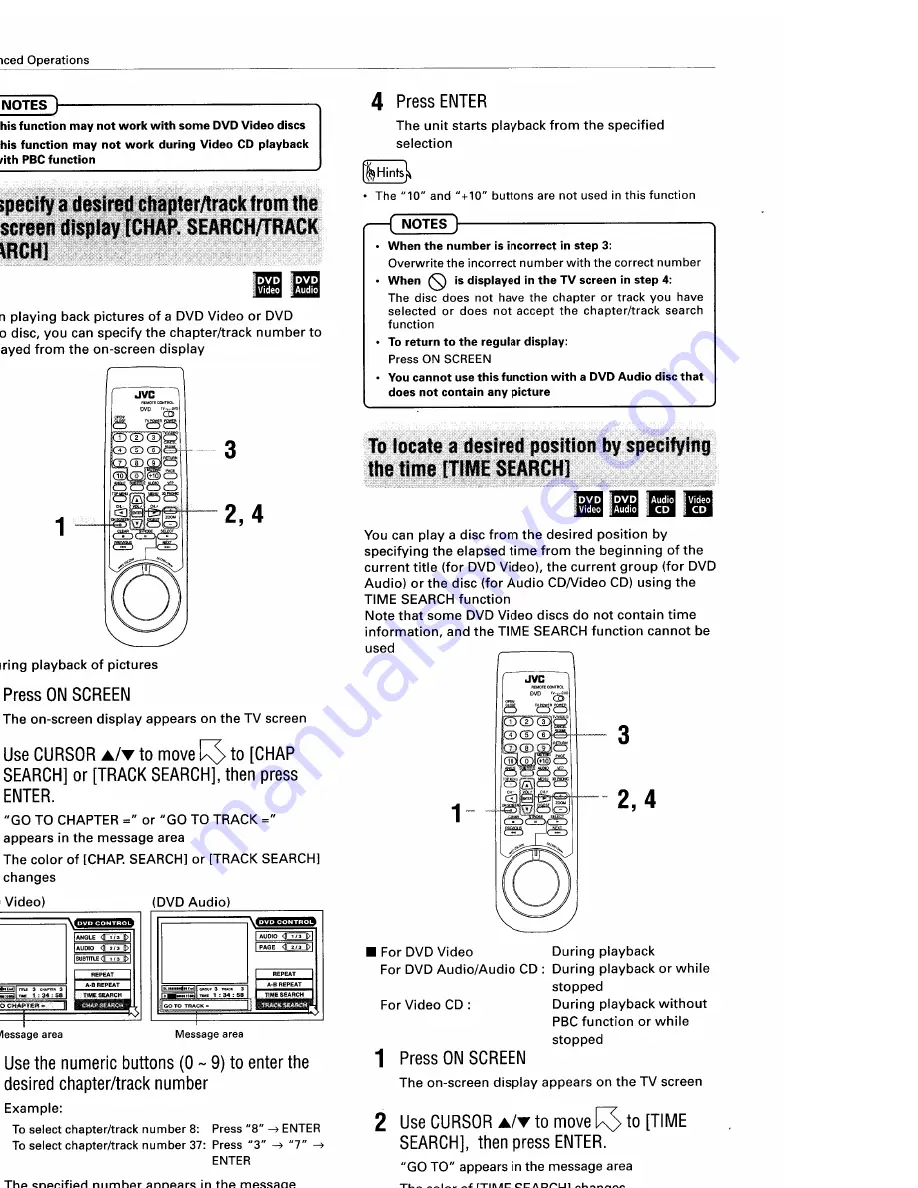 JVC XV-D721BK Скачать руководство пользователя страница 28