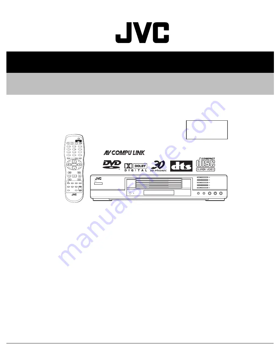 JVC XV-M5GSL Service Manual Download Page 1