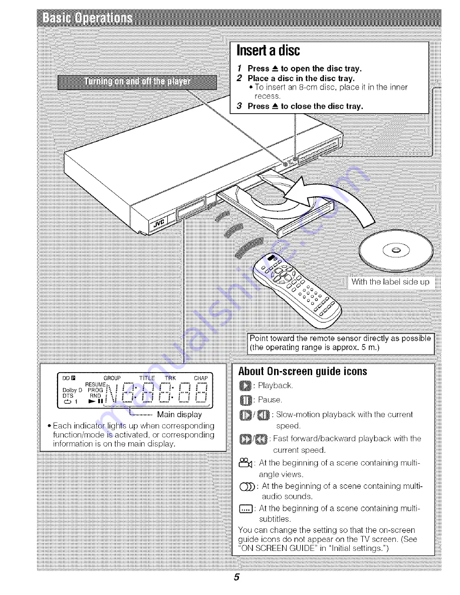 JVC XV-N320B Instructions Manual Download Page 5