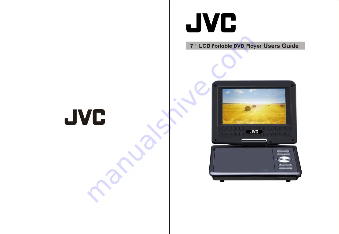 JVC XV-PY700A Скачать руководство пользователя страница 1