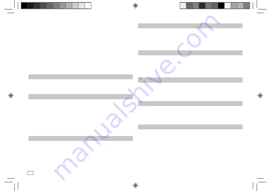 JVCKENWOOD KENWOOD KDC-BT278U Instruction Manual Download Page 4