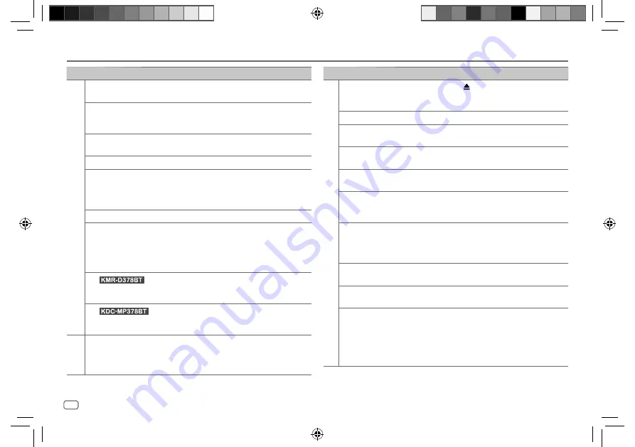 JVCKENWOOD KENWOOD KDC-BT278U Instruction Manual Download Page 50