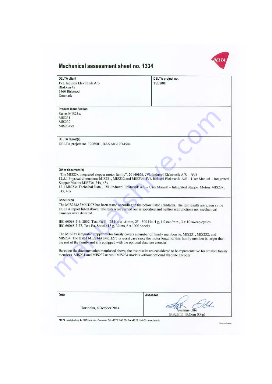 JVL MIS23 Series User Manual Download Page 339