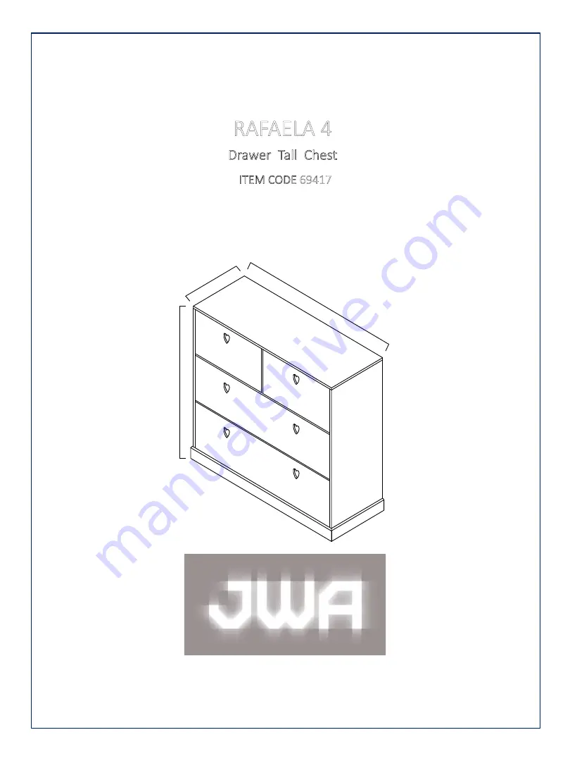 JWA RAFAELA 4 69417 Assembly Instruction Manual Download Page 1