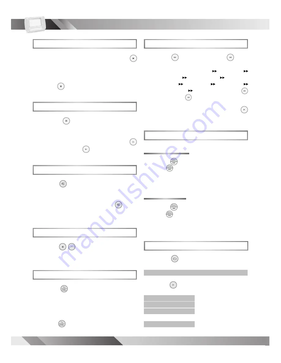 jWIN JD TV108 User Manual Download Page 22