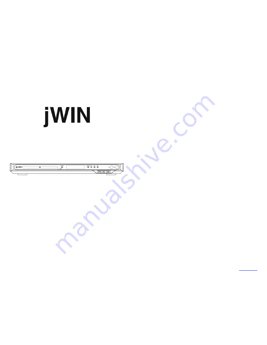 jWIN JD-VD509 Instruction Manual Download Page 1