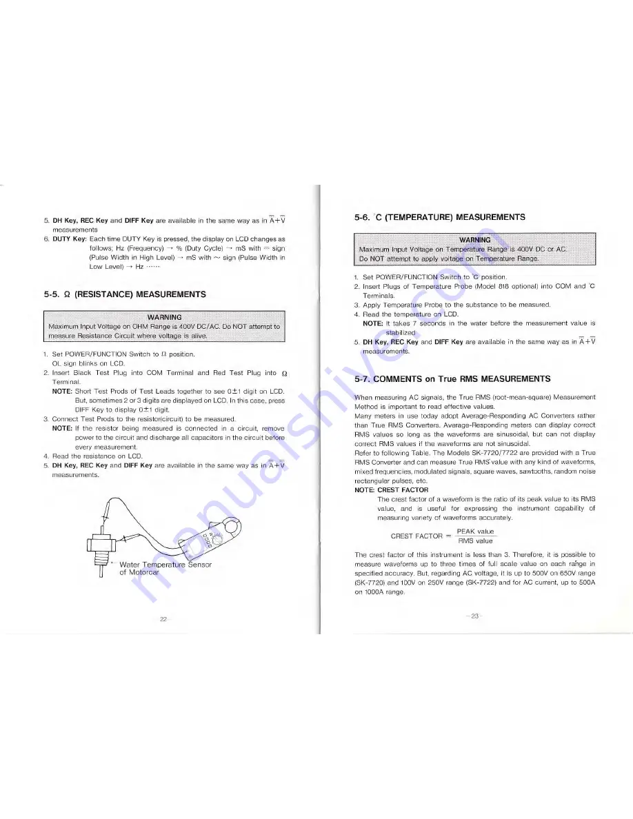 Kaise SK-7720 Instruction Manual Download Page 13