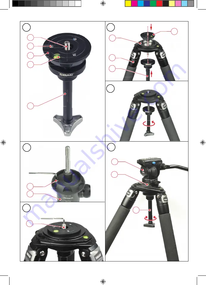 Kaiser Fototechnik Tiltall LV-34 Operating Instructions Download Page 2