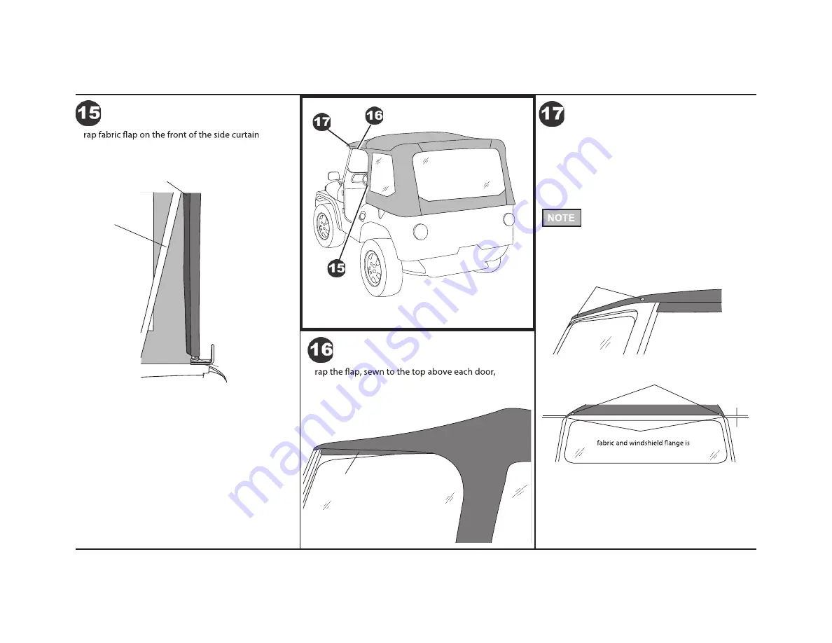 Kaiser Willys Tigertop 51405 Installation Instructions Manual Download Page 9