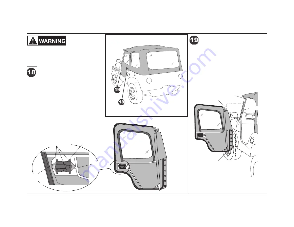 Kaiser Willys Tigertop 51405 Installation Instructions Manual Download Page 10