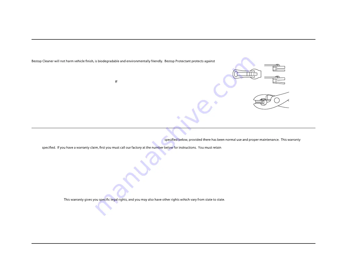 Kaiser Willys Tigertop 51405 Installation Instructions Manual Download Page 13