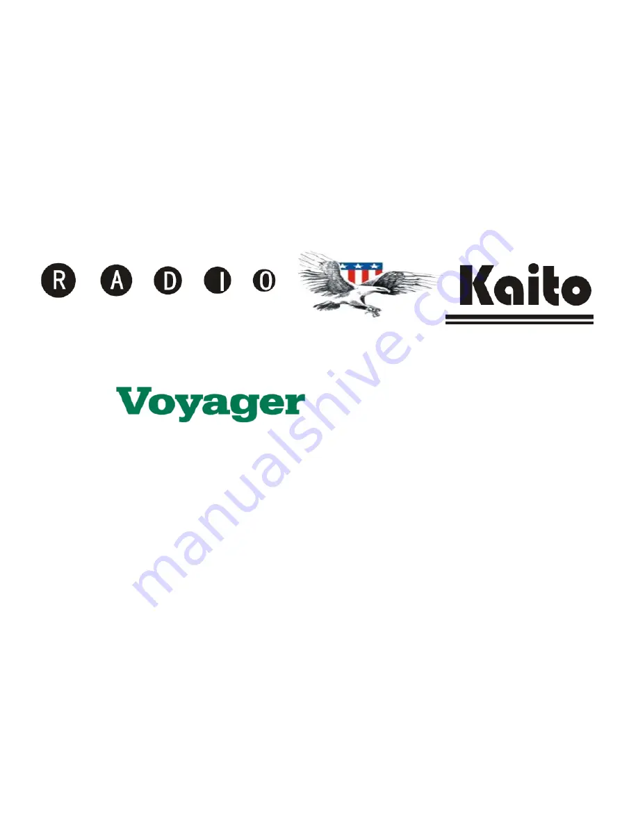 Kaito Voyager KA500 User Manual Download Page 1