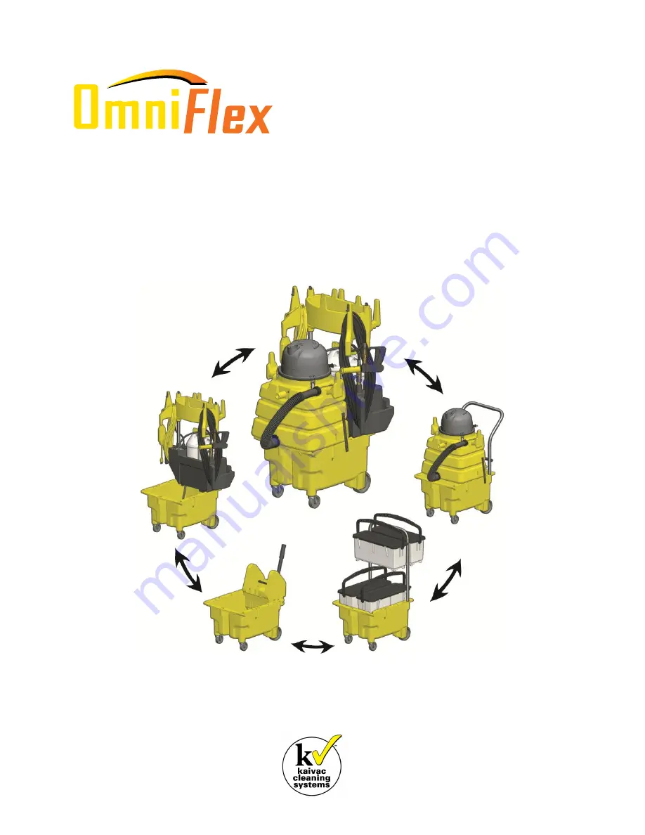 Kaivac KAIMOTION FLEX Operator'S & Parts Manual Download Page 1