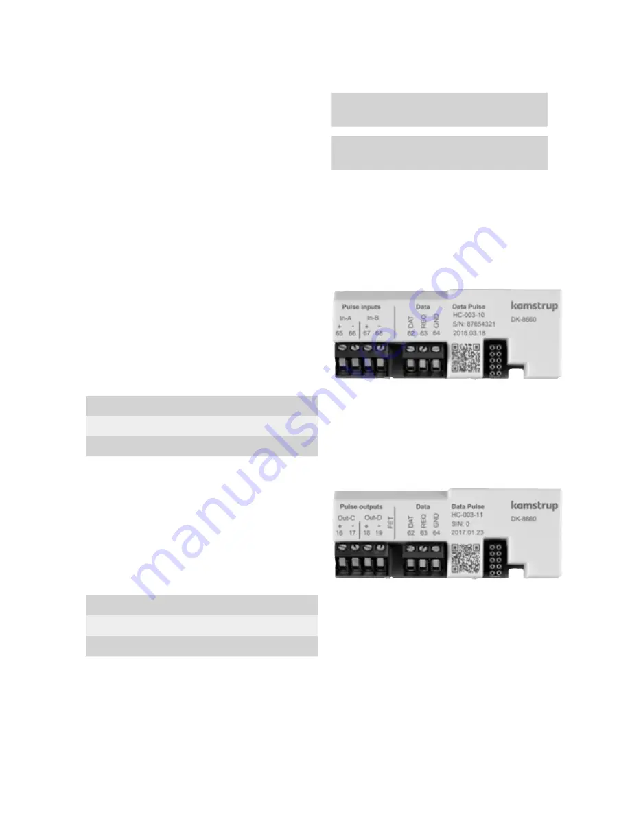 Kamstrup MULTICAL 603 Installation And User Manual Download Page 17