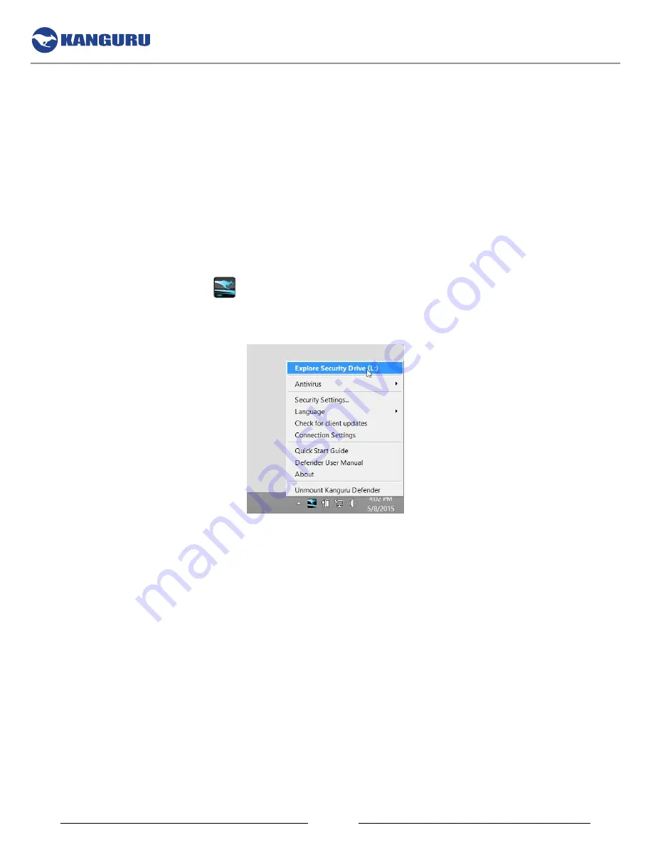 Kanguru Defender Basic User Manual Download Page 25