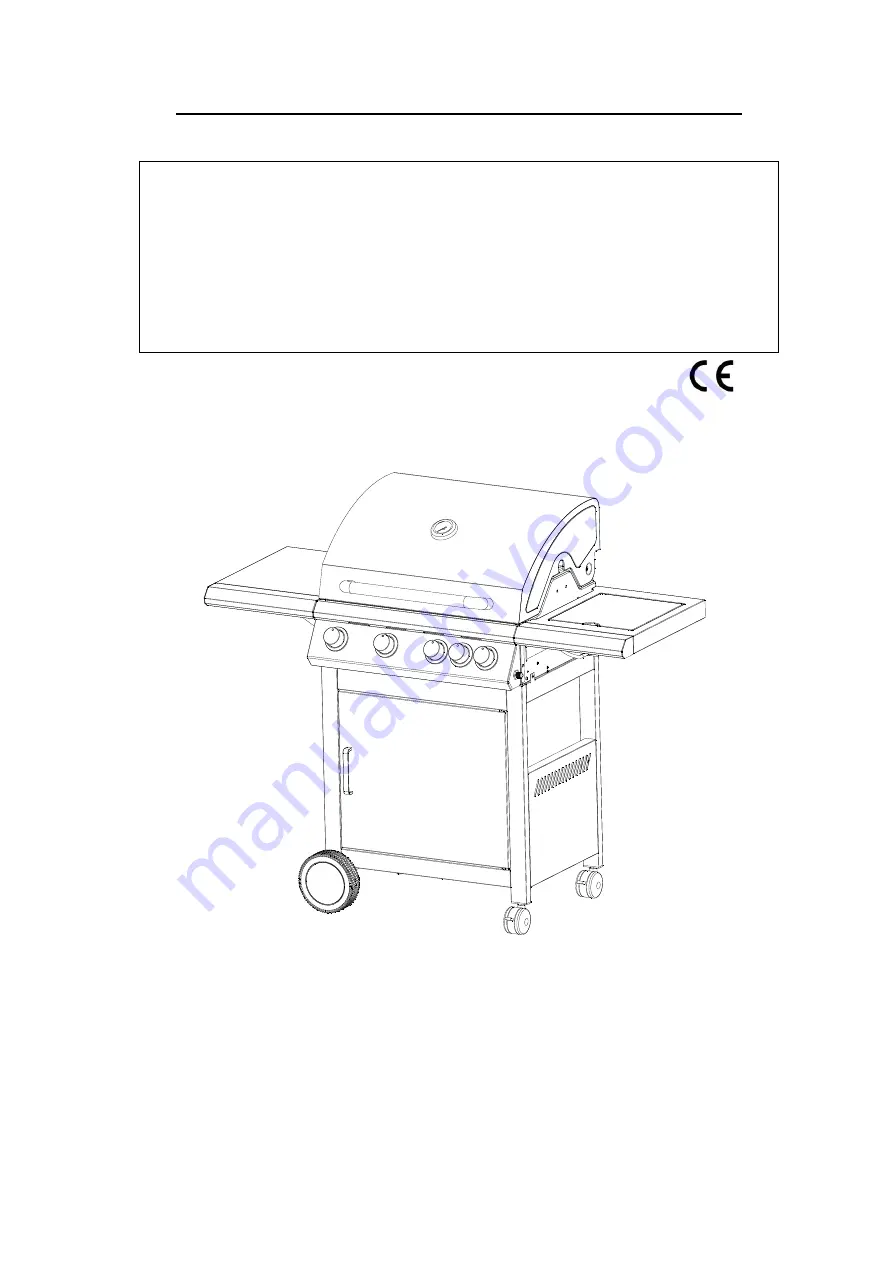 KANGYE KYQ-U43S-B Assembly And Operation Instructions Manual Download Page 1