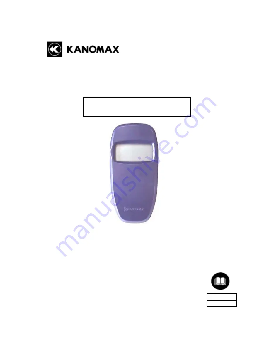 Kanomax 6841 Operation Manual Download Page 1