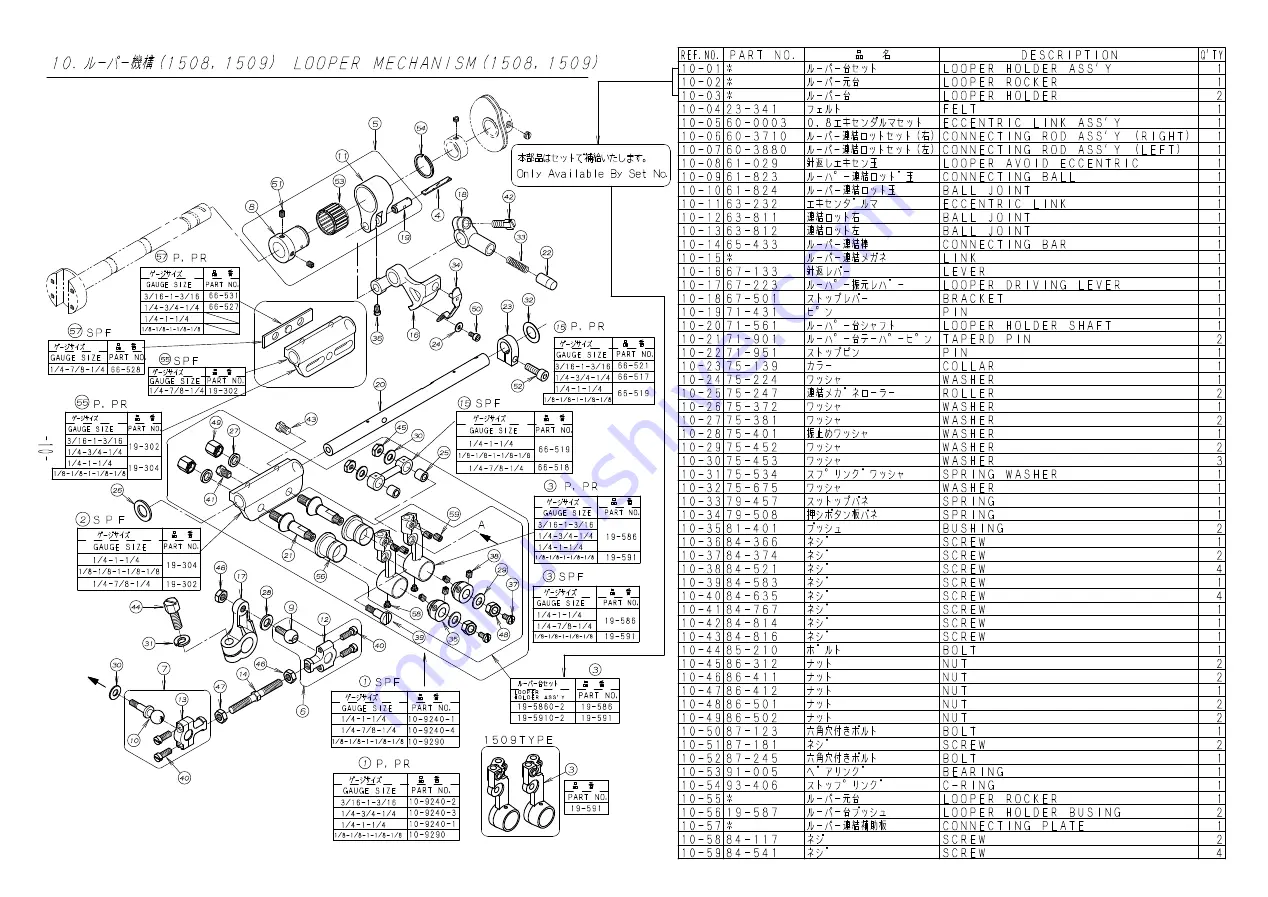 KANSAI SPECIAL DLR Series Parts List, Instructions Download Page 13