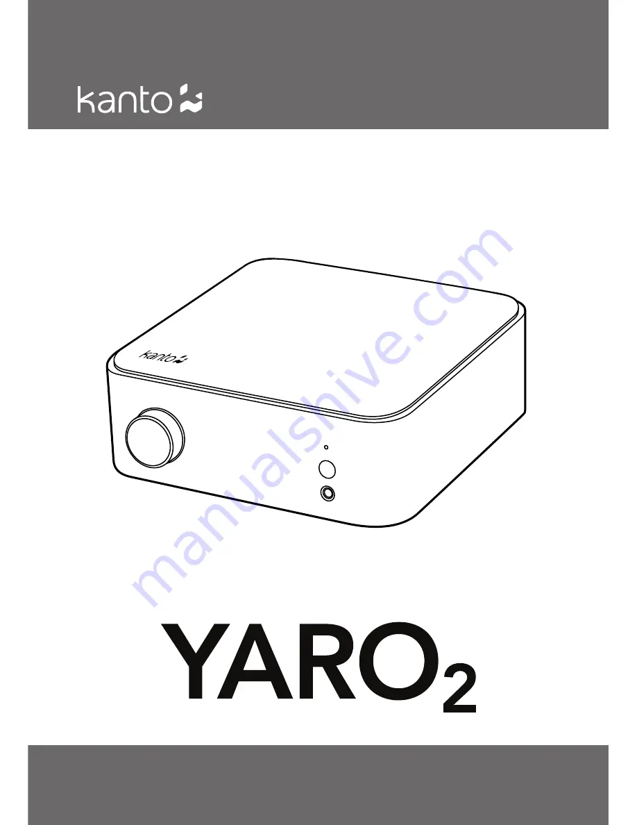 Kanto YARO2 User Manual Download Page 1