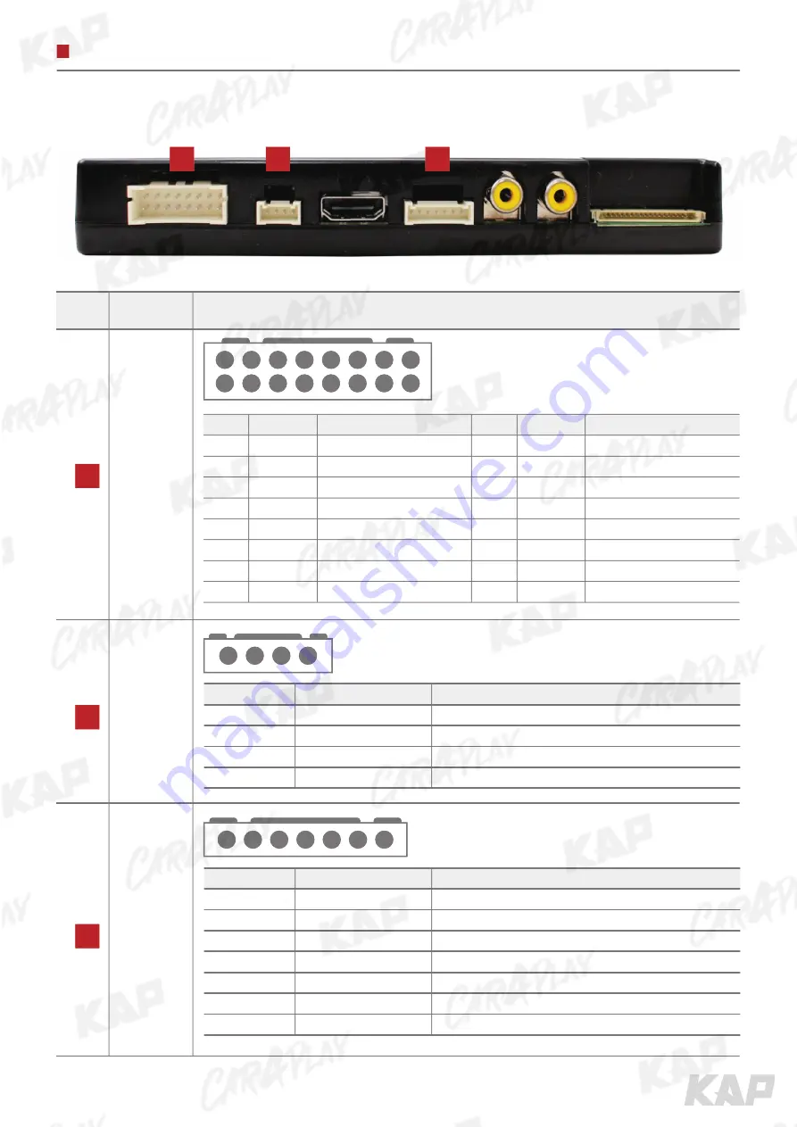 KAP TOYOTA 2018 TD Instruction Manual Download Page 7