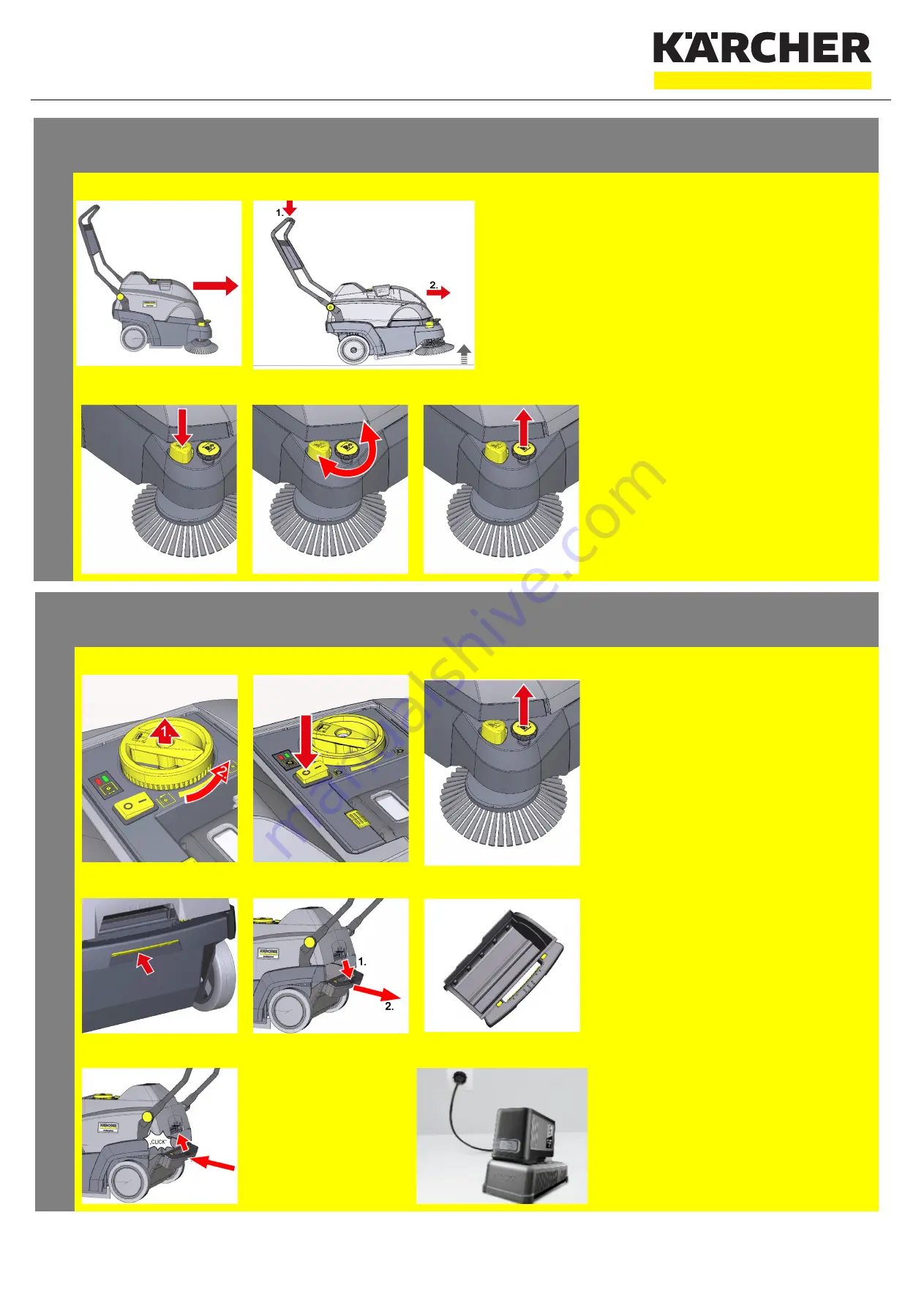 Kärcher CVS 65/1 Quick Start Download Page 2