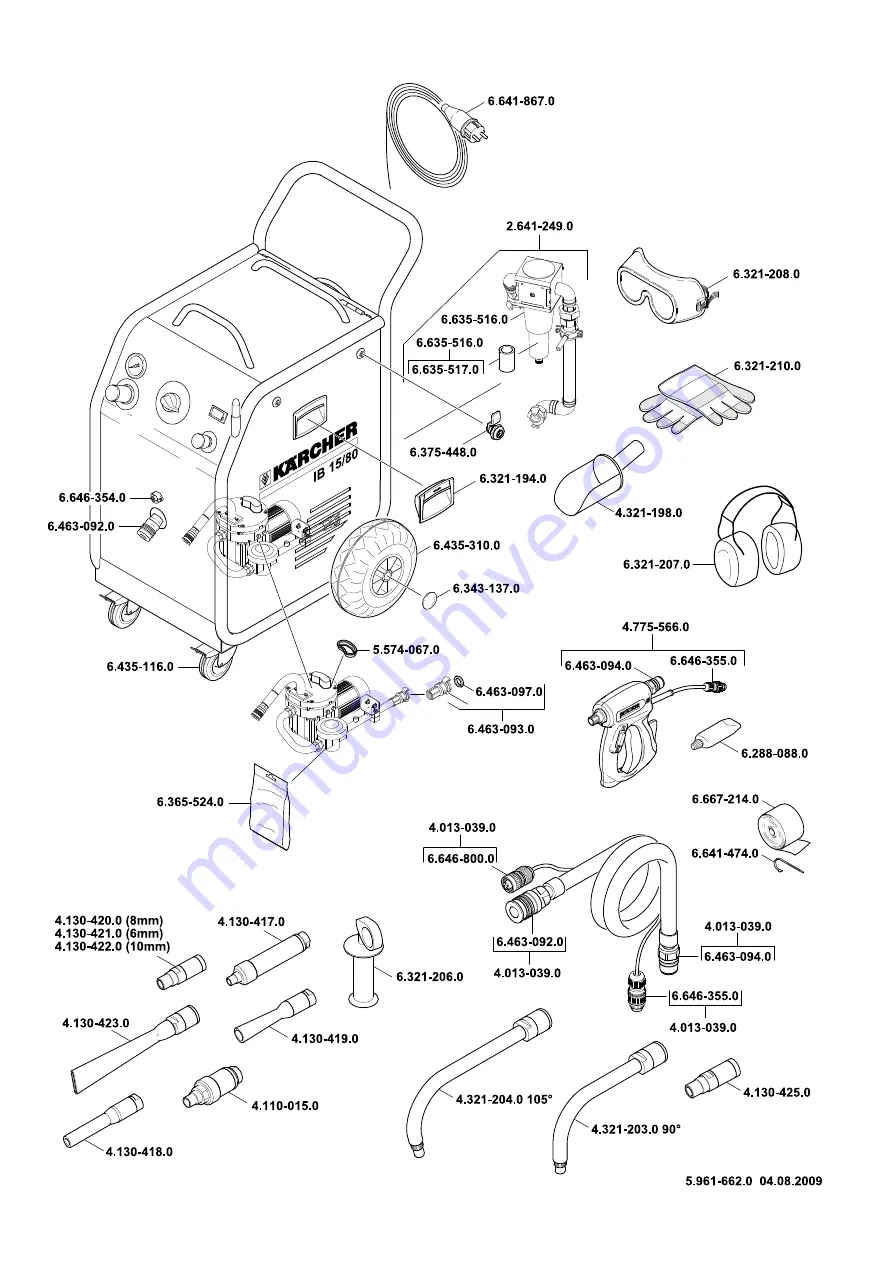 Kärcher IB 15/80 Скачать руководство пользователя страница 84