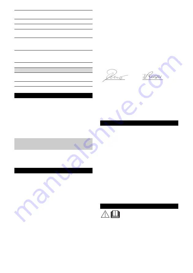 Kärcher LTR 18-25 Battery Manual Download Page 43